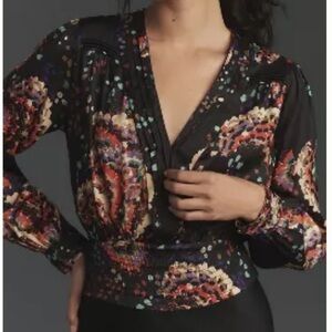 Anthropologie BY ANTHROPOLOGIE TIE BLOUSE
